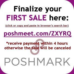 Item SOLD! Follow the instructions in the bundle picture to finalize first sale